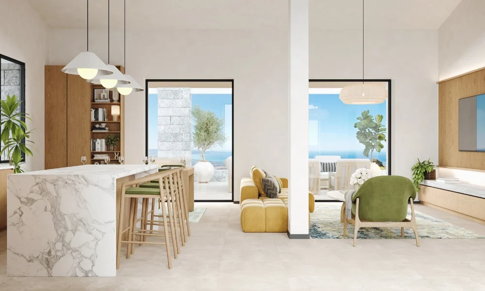 Villa Lu Rotu - Living Room 02_without curtain